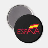 Logo Spaniens Magnet (Vorderseite/Rückseite)