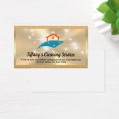 Logo-Sparkasse Clean House | Gold Metallic (Schreibtisch)