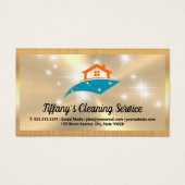 Logo-Sparkasse Clean House | Gold Metallic (Vorderseite)