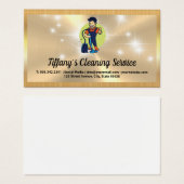 Logo-Sparkasse Clean House | Gold Metallic (Vorne & Hinten)