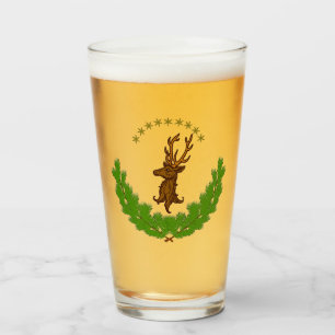 Logo "Stag" Glas