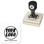 Logo-Stationierung für personalisierte Unternehmen Gummistempel (Stempel)