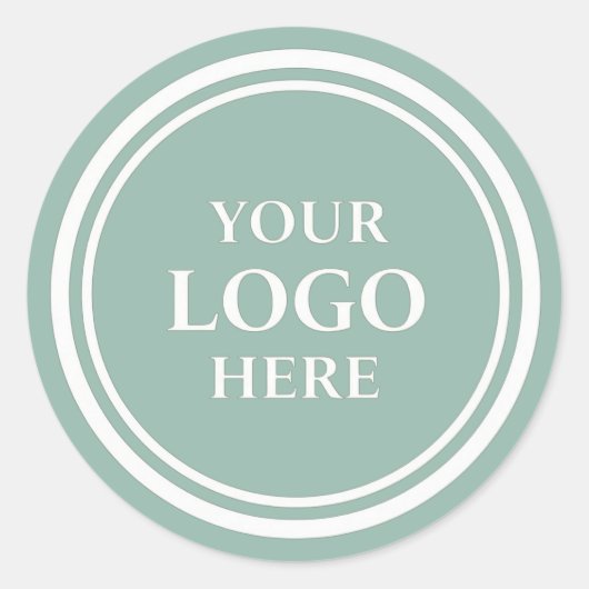 logo stickers for packaging, custom business (Vorderseite)