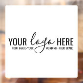 Logo-Store für Unternehmen, kundenspezifisch Fensteraufkleber (Blatt 2)