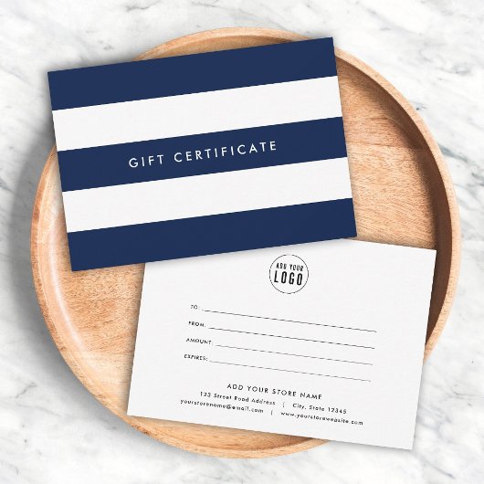 Logo-Streifen & benutzerdefinierte Farbe Geschenkg