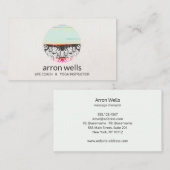 Logo "Sunrise" für Yoga Holistic Health and Healin Visitenkarte (Vorne/Hinten)