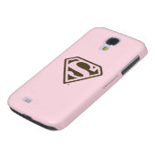 Logo "Supergirl Pink and Brown" Case-Mate Samsung Galaxy Hülle (unten)