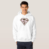Logo "Supergirl Pink and Brown" Hoodie (Vorne ganz)