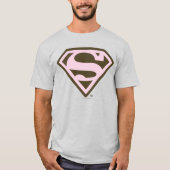 Logo "Supergirl Pink and Brown" T-Shirt (Vorderseite)