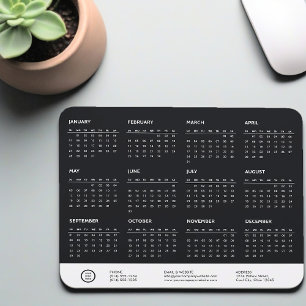 Logo-Swag für die Schwarze individuell anpassbare Mousepad