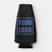 Logo-Swap-Template-Flasche Cooler Flaschenkühler (Vorderseite)