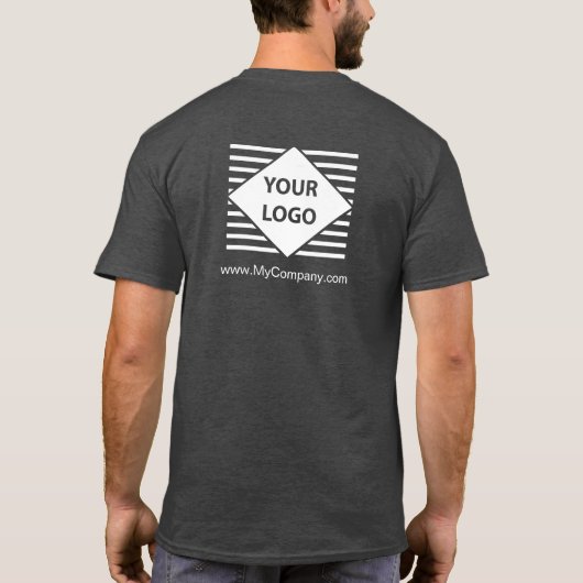 Logo-T - Shirt Custom Company (Rückseite)