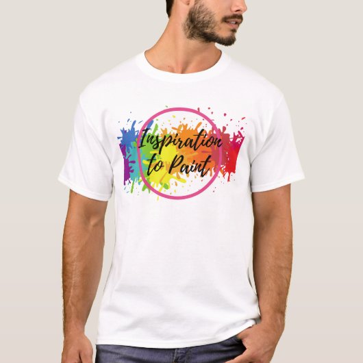 Logo-T-Shirt das ITP der Männer mit Farbe jeden T-Shirt (Vorderseite)