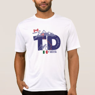 Logo-T - Shirt der Ausflug-Verteilungs-"TD"