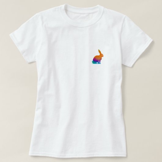 Logo-T - Shirt für Kaninchen (Design vorne)