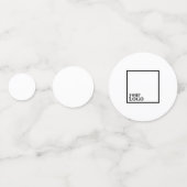 Logo-Tabelle Confetti Konfetti (Vorderseiten)