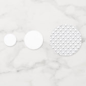 Logo-Tabelle Confetti Konfetti (Rückseiten)