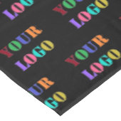 Logo-Tablette für benutzerdefinierte Unternehmen - Tischdecke (Schrägansicht)