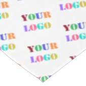 Logo-Tablette für Ihr Werbegeschäft Tischdecke (Schrägansicht)