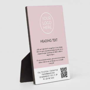 Logo-Tablettsegment für das benutzerdefinierte Ros Fotoplatte