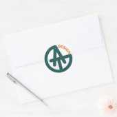 Logo_tag_design Runder Aufkleber (Umschlag)