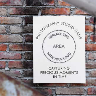 Logo-Tagline-Zitat für Fotostudios Poster