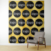 Logo-Tapisserie für kundenspezifische Unternehmen Wandteppich (Beispiel)