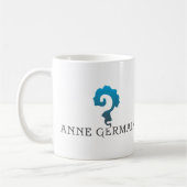 Logo-Tasse Anne Germain Kaffeetasse (Links)