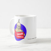 Logo-Tasse CDC Hagen - besonders angefertigt Kaffeetasse (Vorderseite Links)