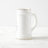 Logo-Tasse der Broadway Elementary School Bierglas (VorderseiteRechts)