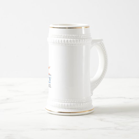 Logo-Tasse der Broadway Elementary School Bierglas (VorderseiteRechts)