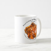 Logo-Tasse des Pinal Geology Museum Kaffeetasse (VorderseiteRechts)