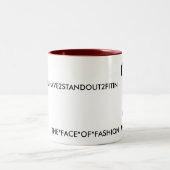 LOGO-TASSE DES SLOGAN-1&2 ZWEIFARBIGE TASSE (Mittel)