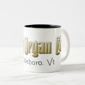 Logo-Tasse Estey Organ-Co. Zweifarbige Tasse (VorderseiteRechts)