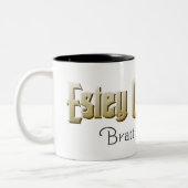 Logo-Tasse Estey Organ-Co. Zweifarbige Tasse (Links)