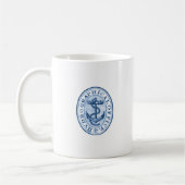 Logo-Tasse für hydrografische Büros Kaffeetasse (Links)
