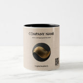 Logo-Tasse für kundenspezifische Unternehmen - Per Zweifarbige Tasse (Mittel)