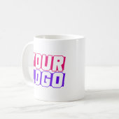 Logo-Tasse für Personalisierte Unternehmen Kaffeetasse (Vorderseite Links)