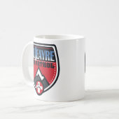 Logo-Tasse Kaffeetasse (Vorderseite Links)