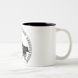 Logo Tassen-Cabernets CHA Blanc Noir Zweifarbige Tasse