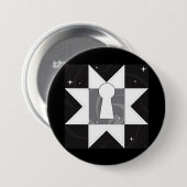 Logo-Taste -The Forgotten Rooms Quilt along Button (Vorne & Hinten)