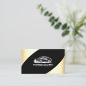 Logo Template Light Gold Elegant Beruflich Visitenkarte (Stehend Vorderseite)