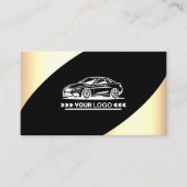 Logo Template Light Gold Elegant Beruflich Visitenkarte (Vorderseite)