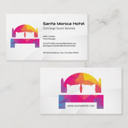 Logo Terminkarte (Vorne/Hinten)