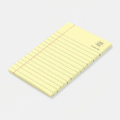 Logo Text Business Linde Schulbuch Post-it Klebezettel (angewinkelt)