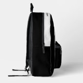 Logo, Text, Slogan, Website Bedruckter Rucksack (Links)