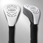Logo Text Weißer Hintergrund Werbeaktion Golf Headcover