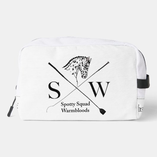 Logo Toiletry Bag Waschbeutel (Rückseite)