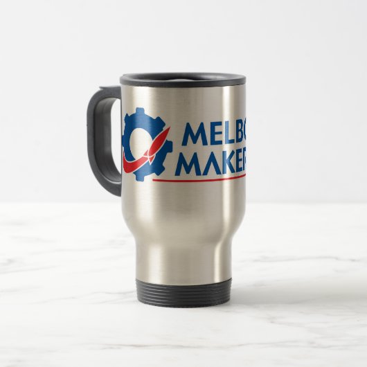 Logo Travel Mug Reisebecher (Vorderseite Links)