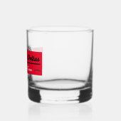 Logo-Trinkwaren-Set Whiskyglas (Links)